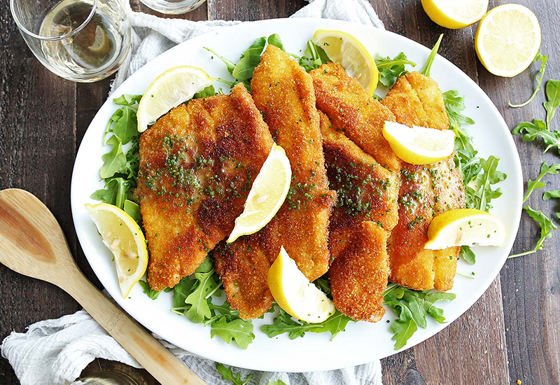 Corn Flake Crusted Sole