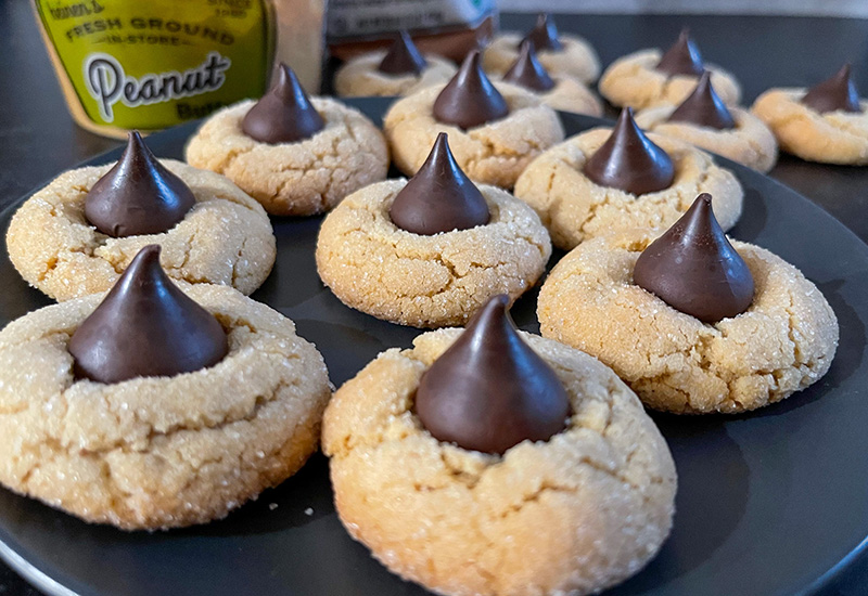 Peanut Butter Blossom Cookies