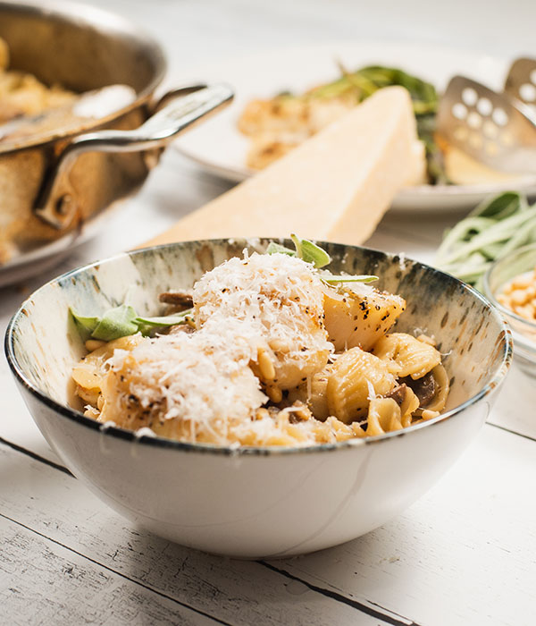 Brown Butter and Sage Scallop Pasta