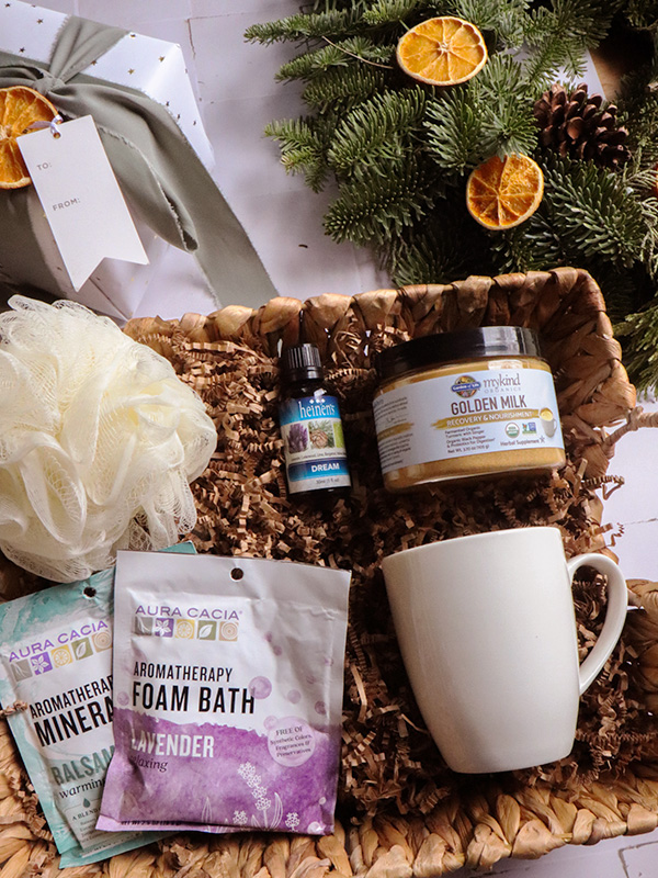 Me Time Wellness Holiday Basket