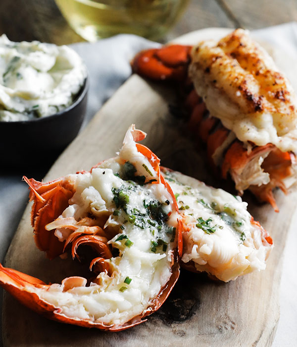 Court Bouillon Cooked Lobster Tail