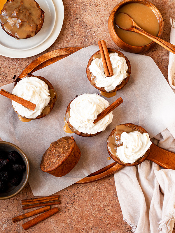 Mini Boozy Figgy Pudding
