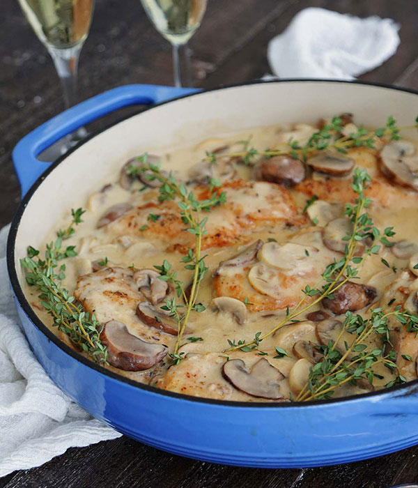 Creamy Champagne Chicken