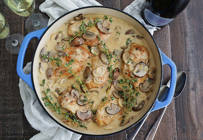 Creamy Champagne Chicken