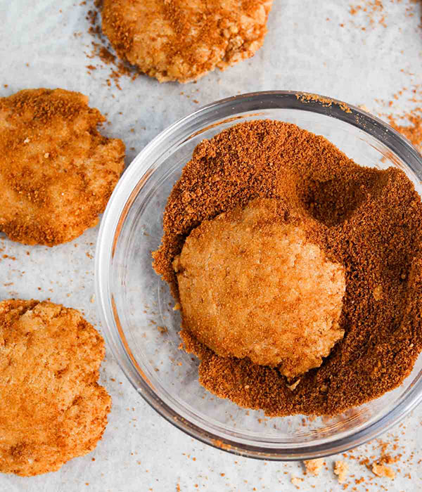 Healthy Snickerdoodle Cookies