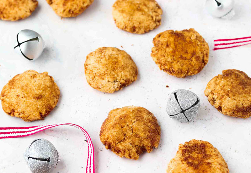 Healthy Snickerdoodle Cookies