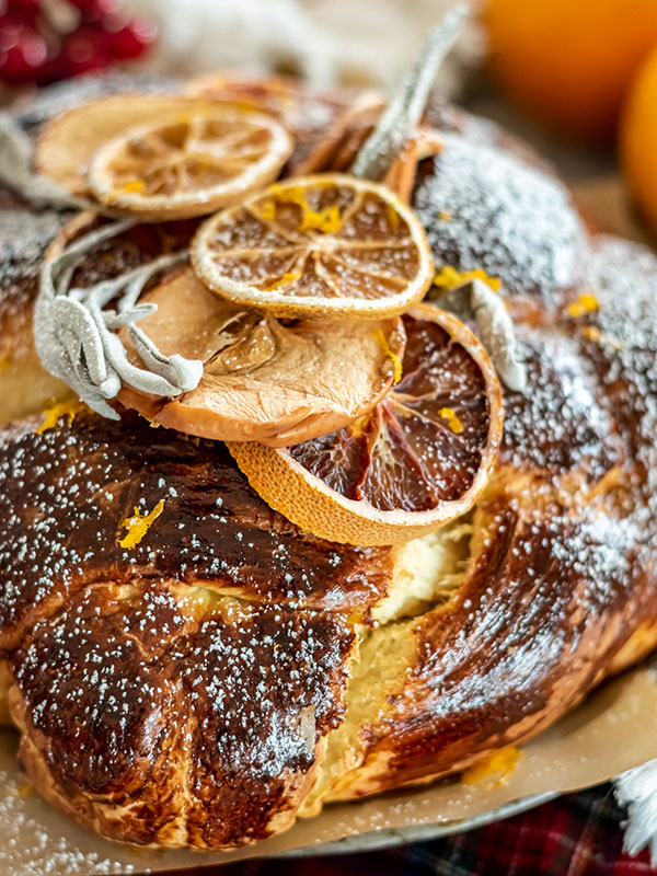 Orange Vanilla Cardamom Challah
