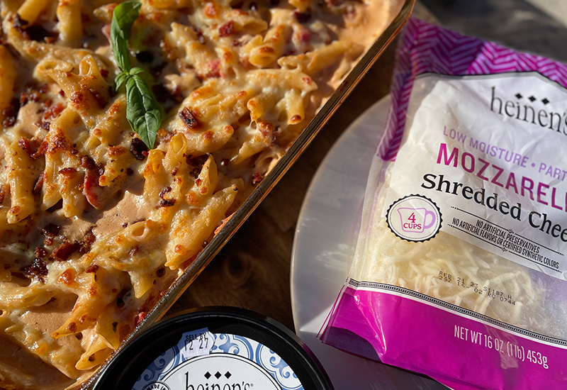 Dump-and-Bake Penne alla Vodka