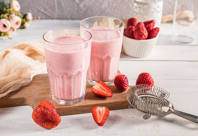 Strawberry Banana Yogurt Smoothie
