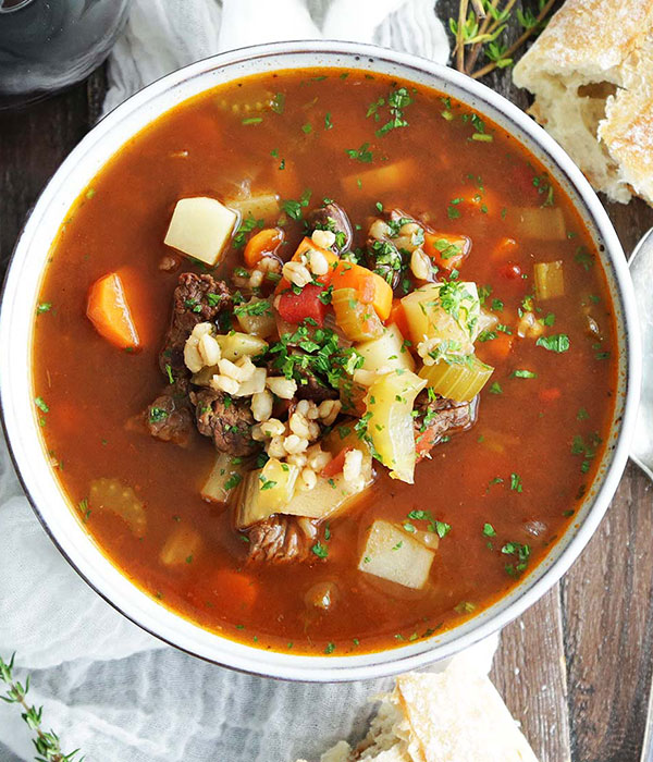 Beef and Barley Soup
