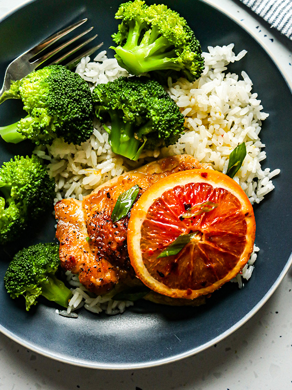 Blood Orange Chicken