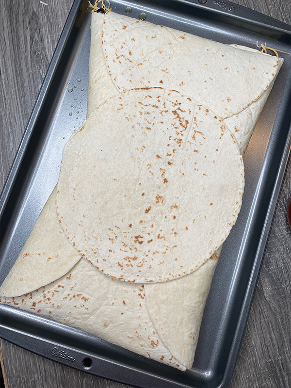 Sheet Pan Quesadilla