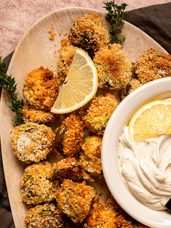 Baked Parmesan Brussels Sprouts