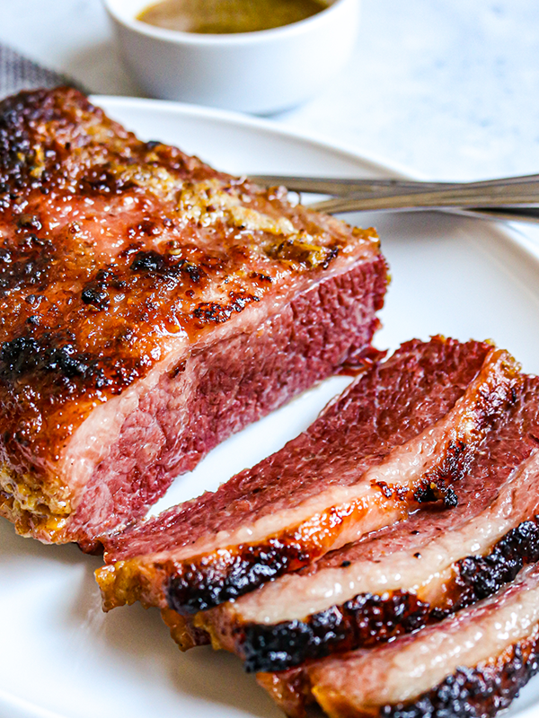 Honey Mustard Corned Beef Roast