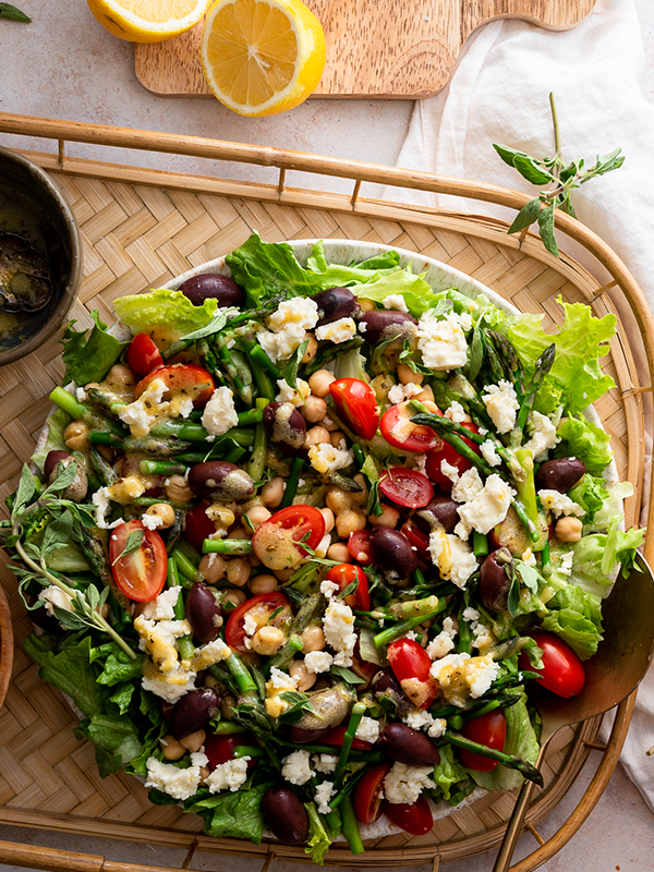 Chopped Asparagus Salad