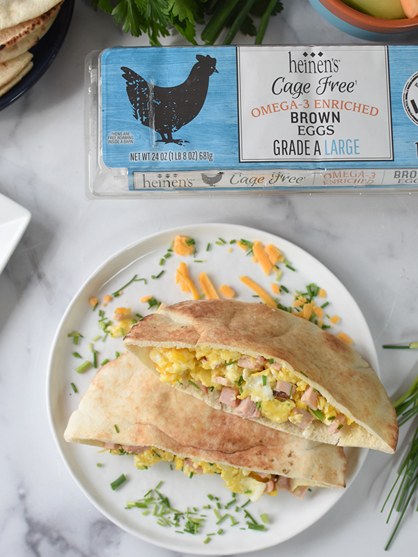 Breakfast Pita Pockets