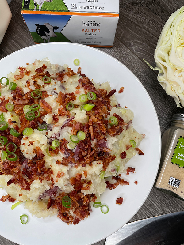 Irish Colcannon Potatoes 