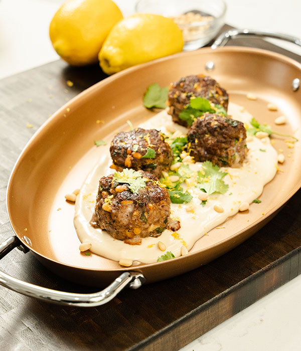 Lemon Cardamom Meatballs