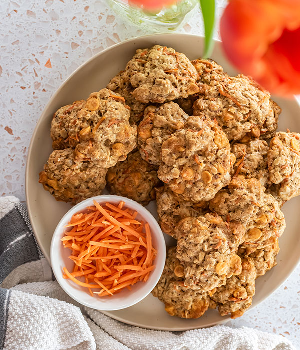Carrot Oatmeal Cookies