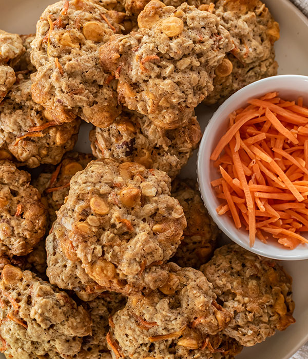 Carrot Oatmeal Cookies
