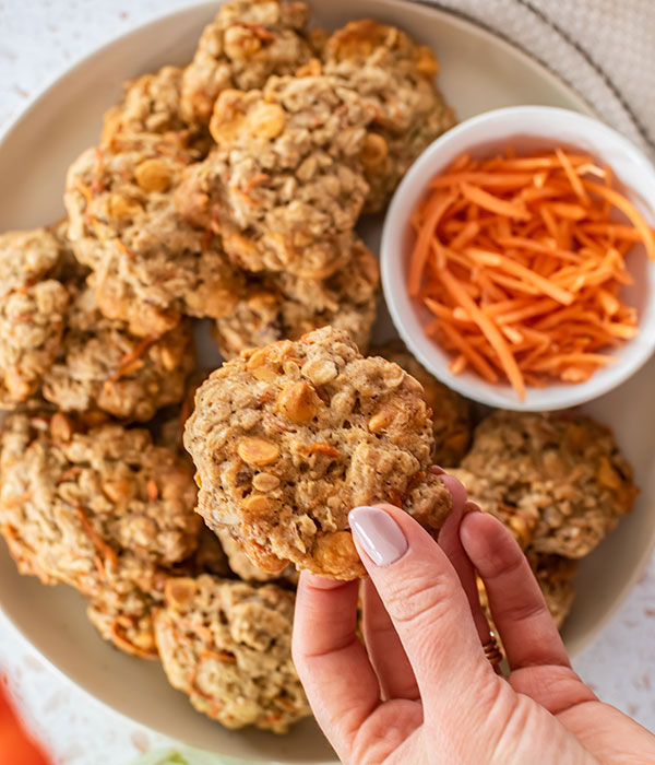 Carrot Oatmeal Cookies