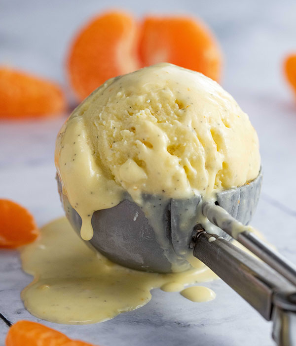 Pixie Tangerine Vanilla Bean Ice Cream