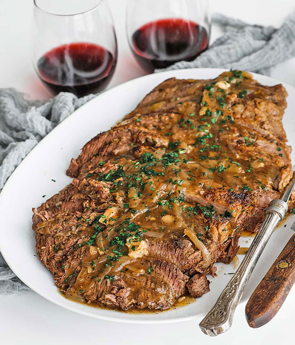 Slow-Cooked Beef Brisket