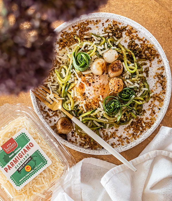 Zucchini Noodle Egg Nests