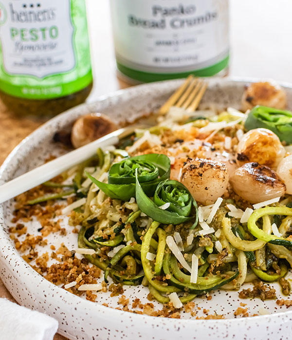 Zucchini Noodle Egg Nests