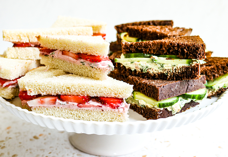Tea Sandwiches 2 Ways