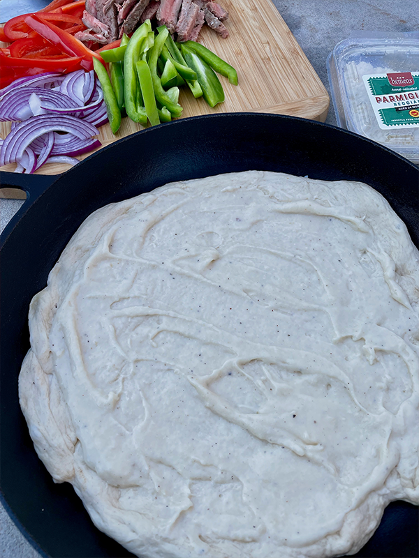 Philly Cheesesteak Pizza