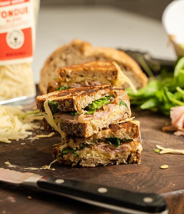 Grilled Ham and Cheese Sandwich