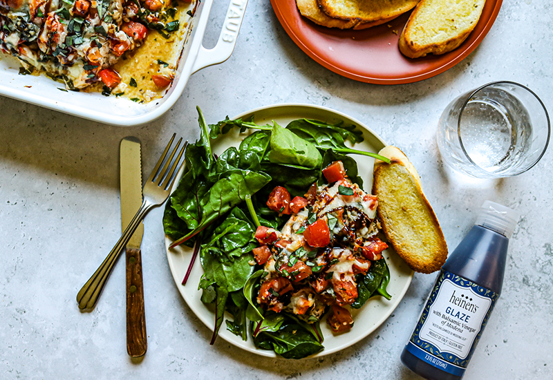 Chicken Bruschetta Bake