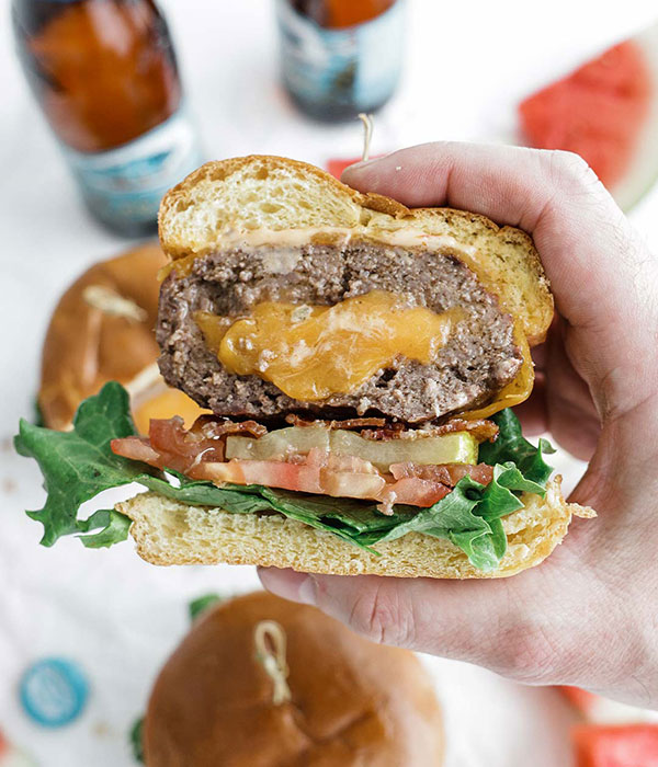 Juicy Lucy Burger