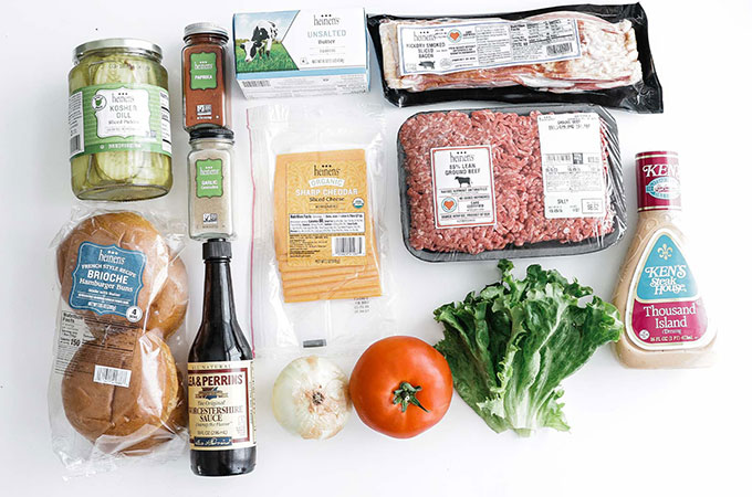 Juicy Lucy Burger Ingredients