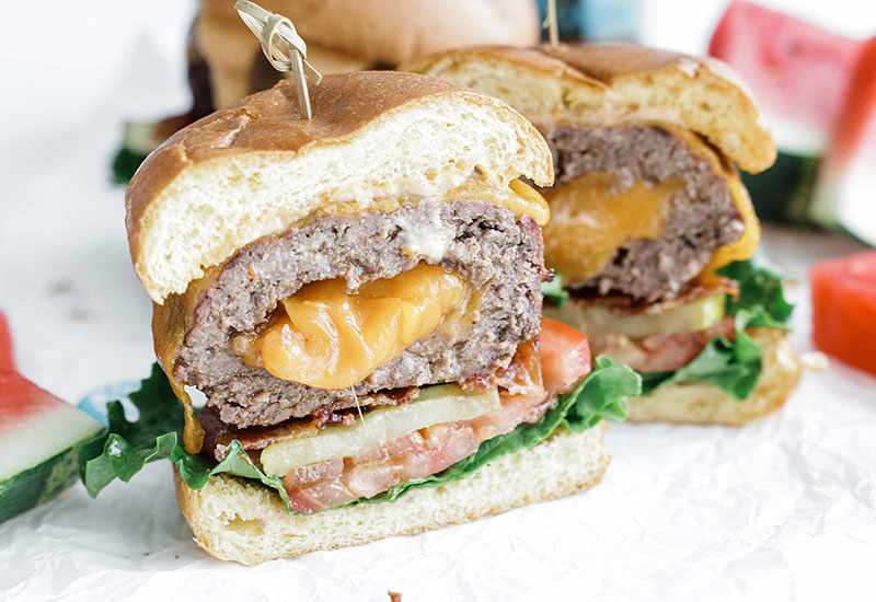 Juicy Lucy Burger