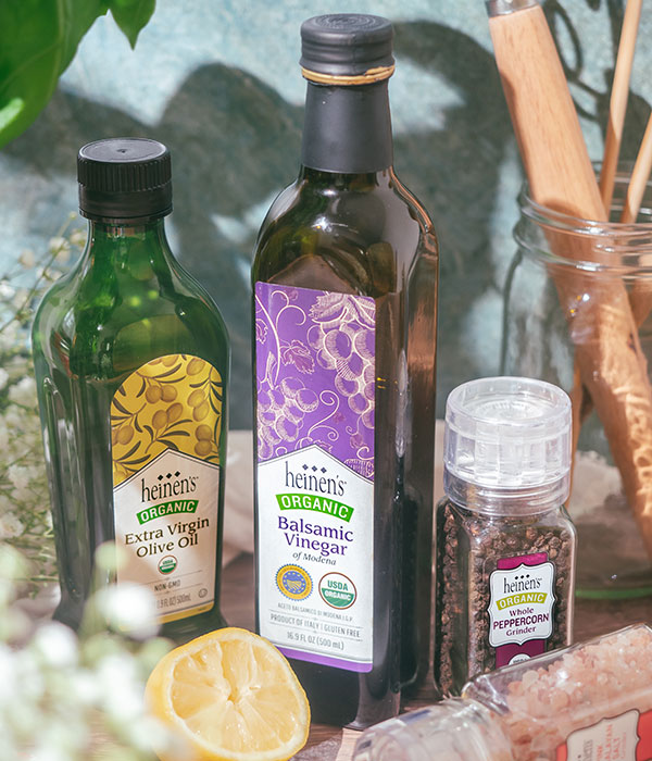 Heinen's Olive Oil, Balsamic Vinegar and Pepper
