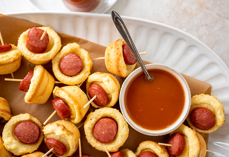 Mini Corn Dog Bites