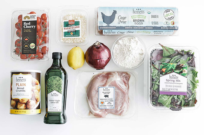 Pork Milanese Ingredients