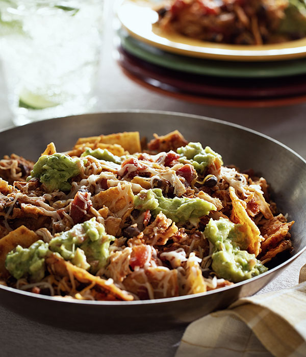 Chicken and Black Bean Chilaquiles