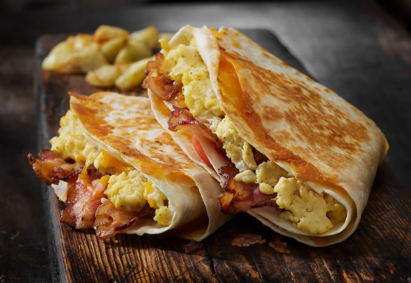 Freezer Breakfast Quesadilla