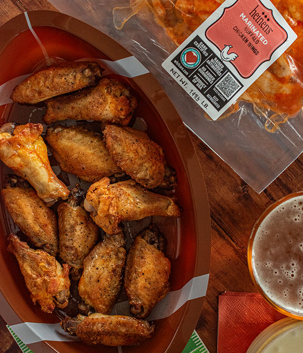 Heinen's Marinated Chicken Wings