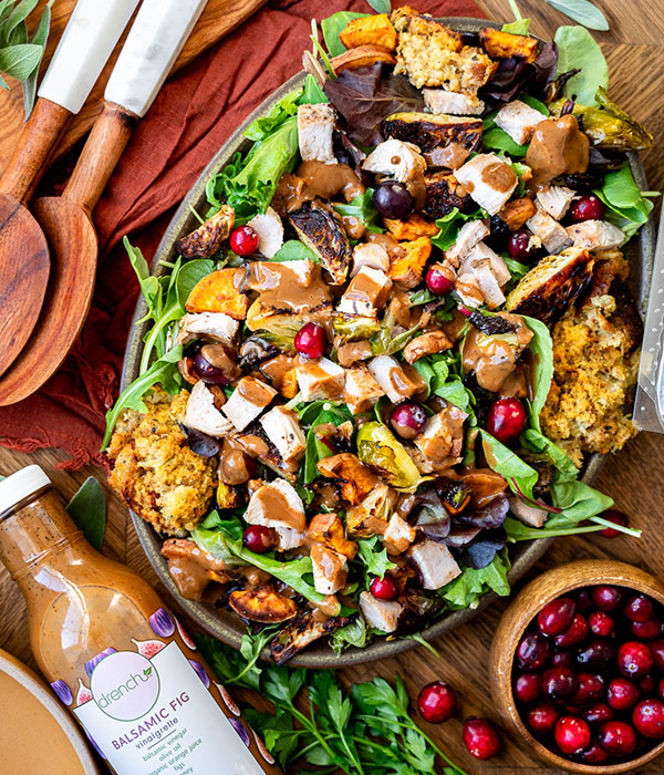 Green Salad with Turkey