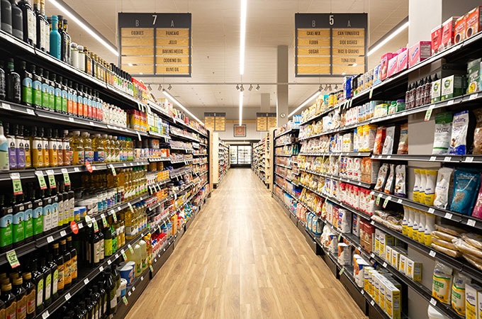 Heinen's Grocery Aisle