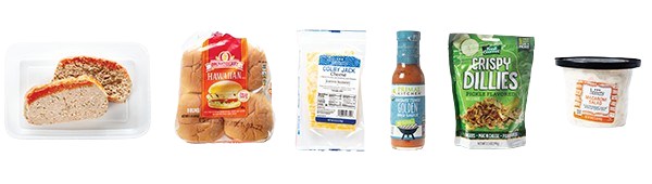 BBQ Meatloaf Sandwich Ingredients