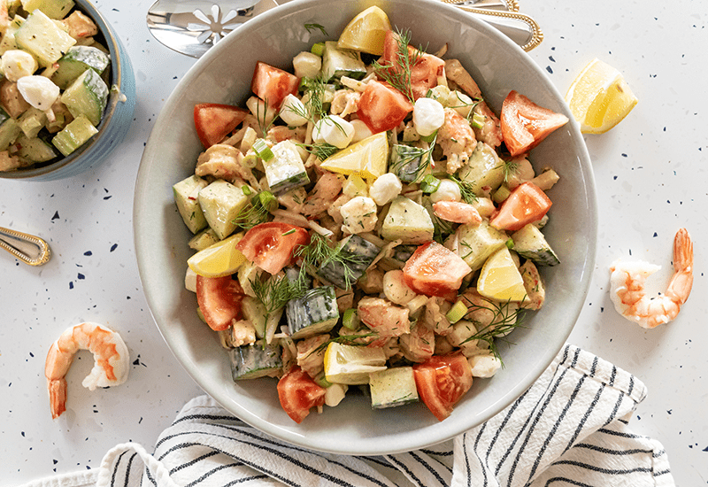 Cold Citrus Shrimp Salad
