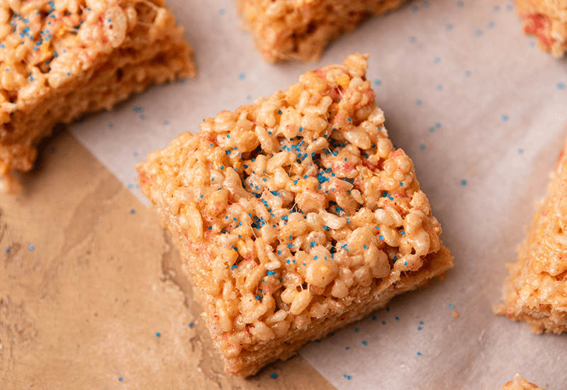 Strawberry Crunch Rice Crispie Treats