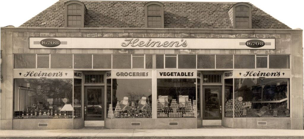 Heinen's First Store Location in 1933