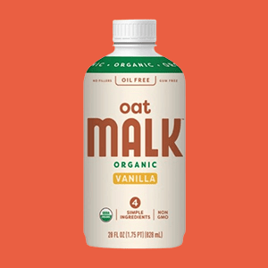 A Container of Malk Organic Vanilla Oat Milk