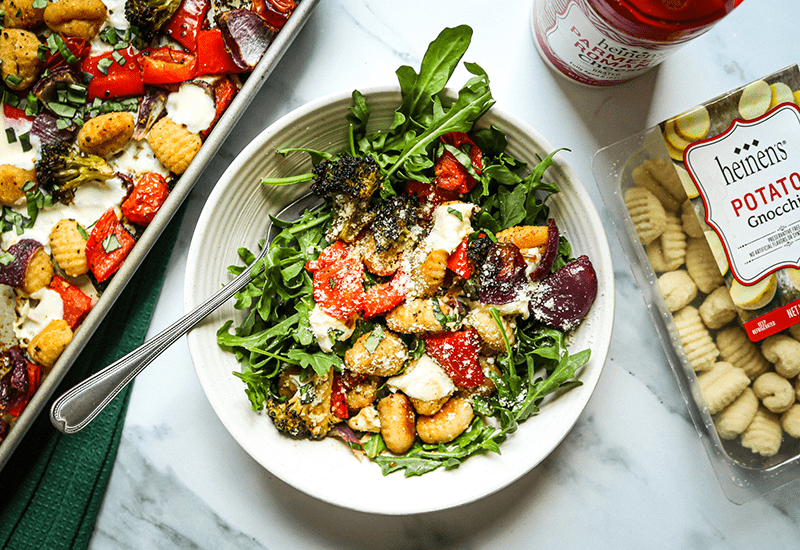 Sheet Pan Gnocchi and Vegetables